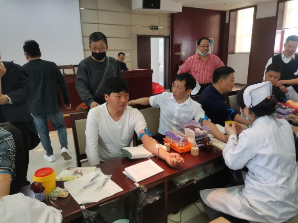淮南市地方海事局組織開(kāi)展無(wú)償獻血活動(dòng)