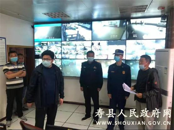 淮南壽縣副縣長(cháng)李景練復查壽縣博物館消防安全工作