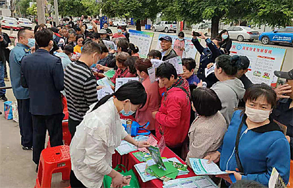 潘集區多部門(mén)聯(lián)合開(kāi)展“全國防災減災日”宣傳活動(dòng)