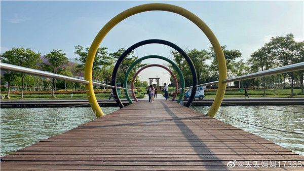 【圖說(shuō)淮南】——初夏微暖，淮南的中央公園夏風(fēng)習習