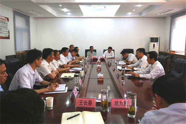 淮南市市委常委孫良鴻赴大通區調研