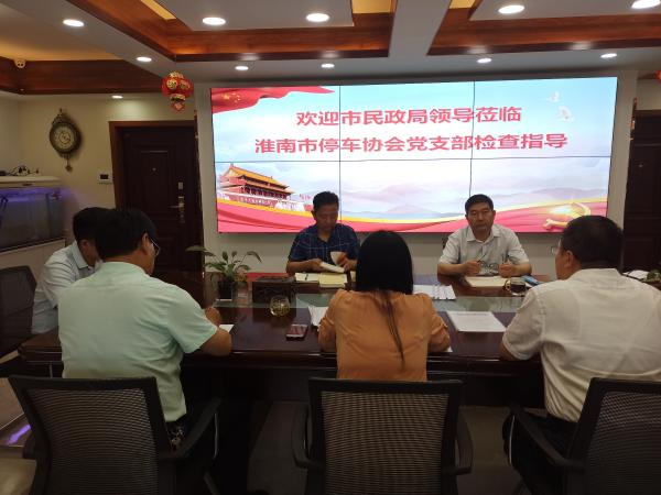 淮南市民政局黨史教育第一督導組督導社會(huì ) 組織黨史學(xué)習教育和黨建工作