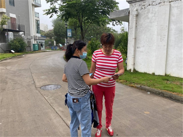 淮南畢家崗街道新淮園社區多種形式開(kāi)展燃氣安全宣傳