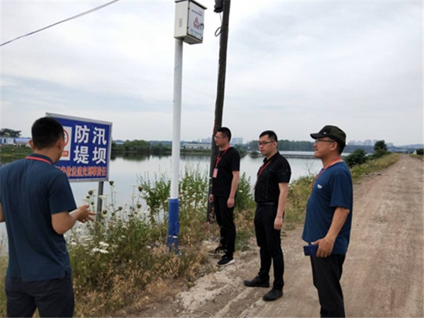 淮南八公山鎮組織人大代表開(kāi)展防汛視察工作