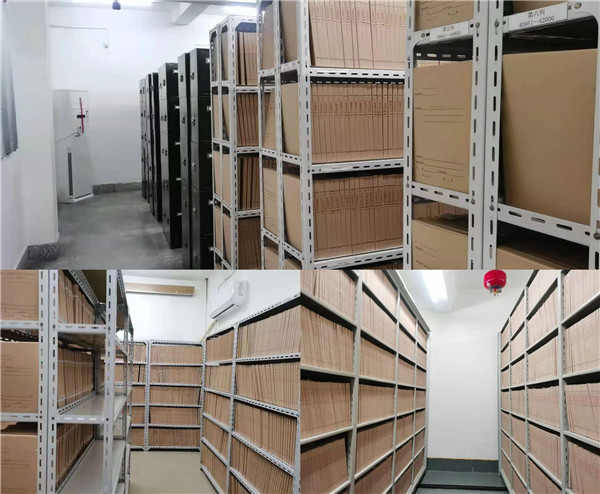 淮南市城鄉建設檔案館做好汛期檔案的防護工作