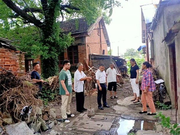 淮南：九龍崗鎮開(kāi)展防汛工作作風(fēng)督查