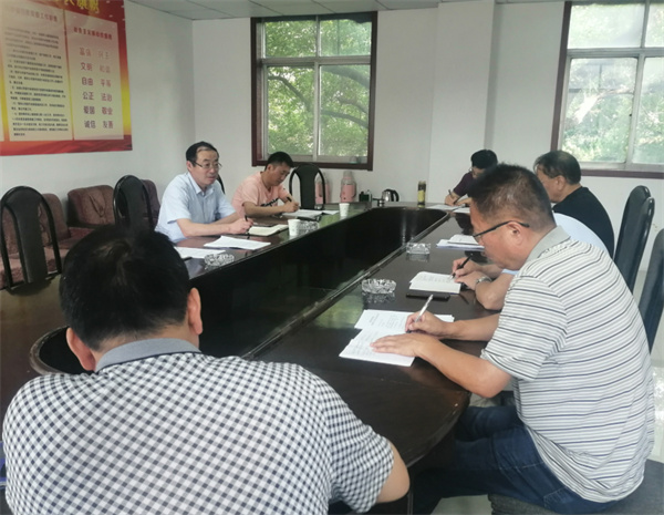 淮南市經(jīng)信局第四指導組指導皖紙公司留守處召開(kāi)黨史學(xué)習教育組織生活會(huì )