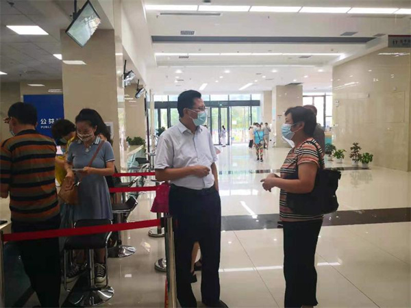 淮南市醫保局局長(cháng)王傳清一行調研田家庵區醫保工作