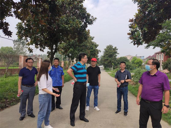 淮南市毛集實(shí)驗區督導檢查文明城區創(chuàng  )建工作