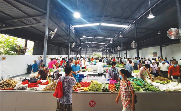 淮南市田家庵：提升改造菜市場(chǎng) 打造“15分鐘便民生活圈”