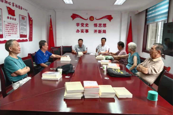 淮南市中小企業(yè)發(fā)展促進(jìn)中心：機關(guān)第一離退休黨支部召開(kāi)黨史學(xué)習教育專(zhuān)題組織生活會(huì )