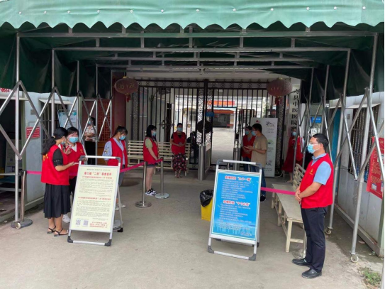 淮南市【壽縣】助力疫苗接種 譜寫(xiě)亮麗“志愿紅”