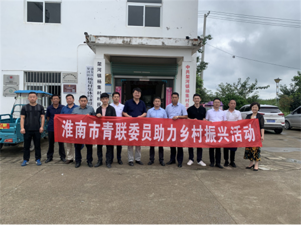 淮南市青聯(lián)開(kāi)展學(xué)習習近平總書(shū)記“七一”重要講話(huà)精神，助力鄉村振興交流活動(dòng)