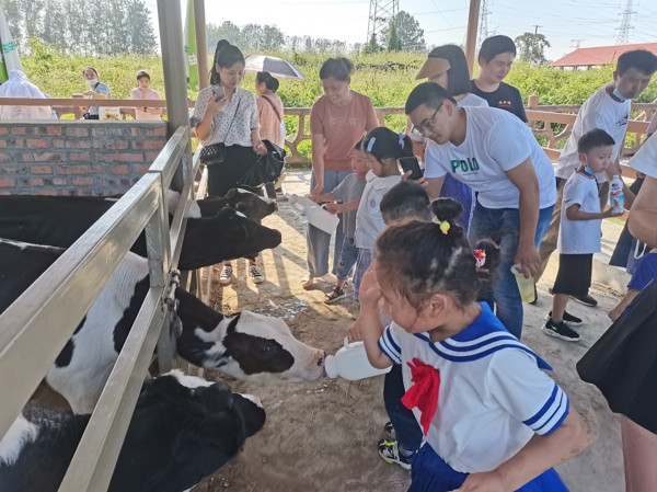 淮南市田家庵區錦里社區婦聯(lián)開(kāi)展“走進(jìn)益益牧場(chǎng) 體驗勞動(dòng)快樂(lè )”兒童社會(huì )實(shí)踐活動(dòng)