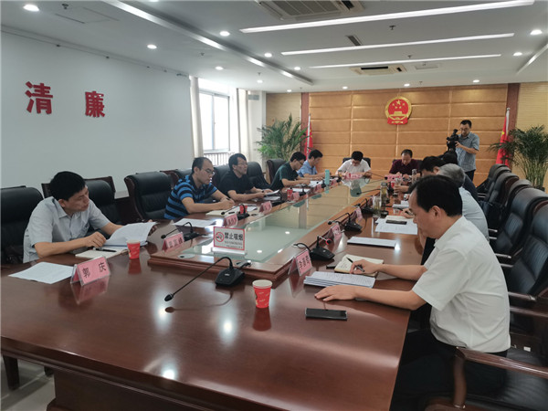 淮南市水利部、司法部水行政執法監督檢查組來(lái)我市監督檢查