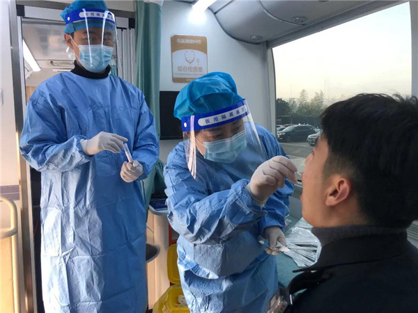 淮南壽縣公安局扎實(shí)開(kāi)展全員核酸檢測工作