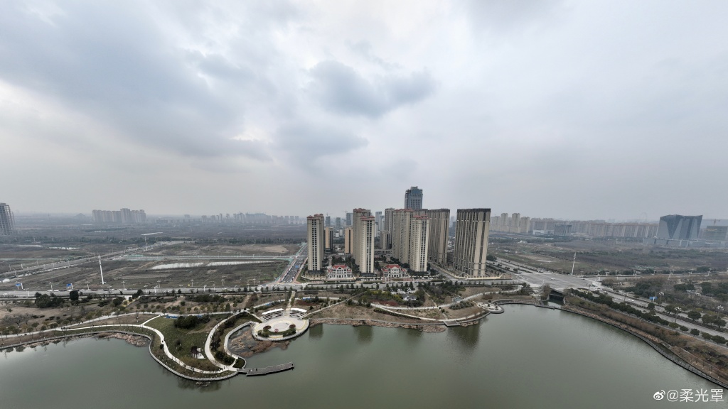 【圖說(shuō)淮南】——快來(lái)看看淮南中央公園的俯瞰角度！