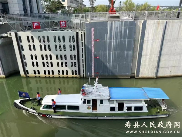 通江達?；茨蠅?mèng)圓 魚(yú)肥米香日子甘甜——江淮運河淮南段試通航正式啟動(dòng)