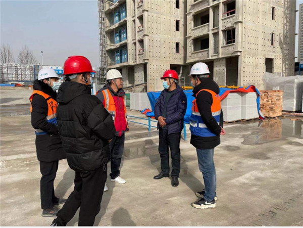 確保安全，穩定過(guò)年——淮南謝區住建局開(kāi)展建筑工地安全生產(chǎn)檢查