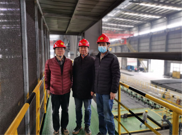 市經(jīng)信局赴淮南市宏泰鋼鐵有限責任公司調研相關(guān)工作