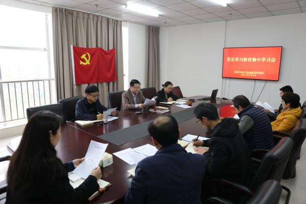 淮南市地方金融監督管理局機關(guān)支部開(kāi)展黨史學(xué)習教育集中學(xué)習會(huì )