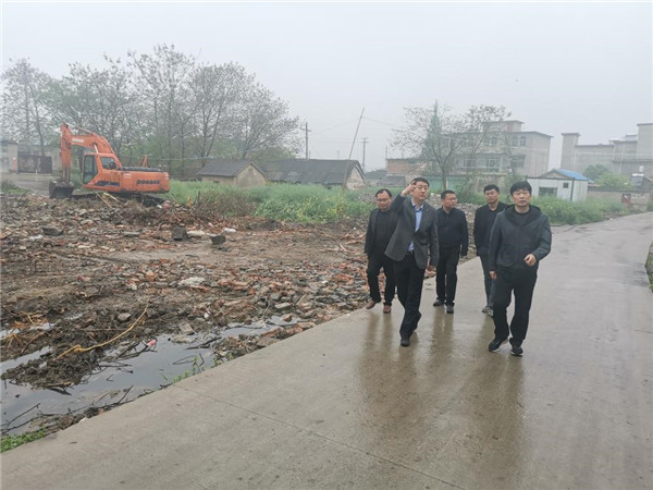 淮南市發(fā)改委前來(lái)大通區督查平改立征遷進(jìn)展情況