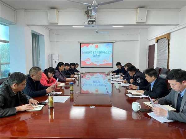 淮南市司法局召開(kāi)全市社區矯正教育整頓重點(diǎn)工作調度會(huì )