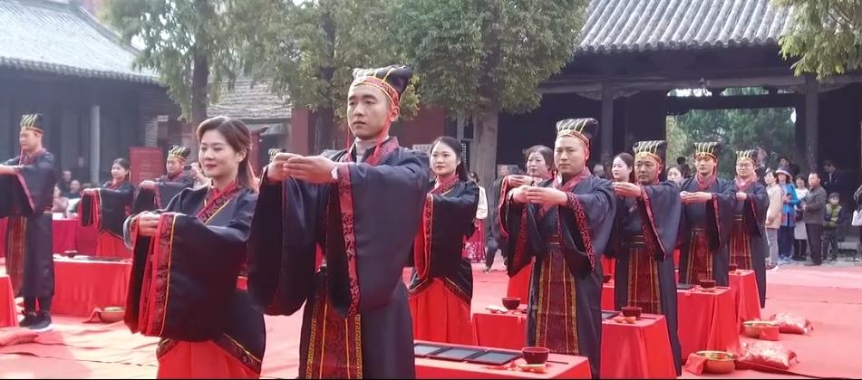 2019壽縣首屆青年漢式集體婚禮！