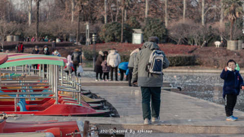 #圖說(shuō)淮南#——冬日暖陽(yáng)，人間煙火