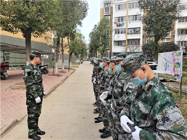 安徽淮南：役前訓練第一課，學(xué)習雷鋒好榜樣