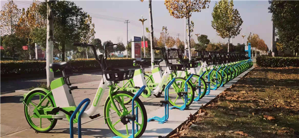 “淮小綠”升級了！400輛公共助力車(chē)投放淮南毛集實(shí)驗區